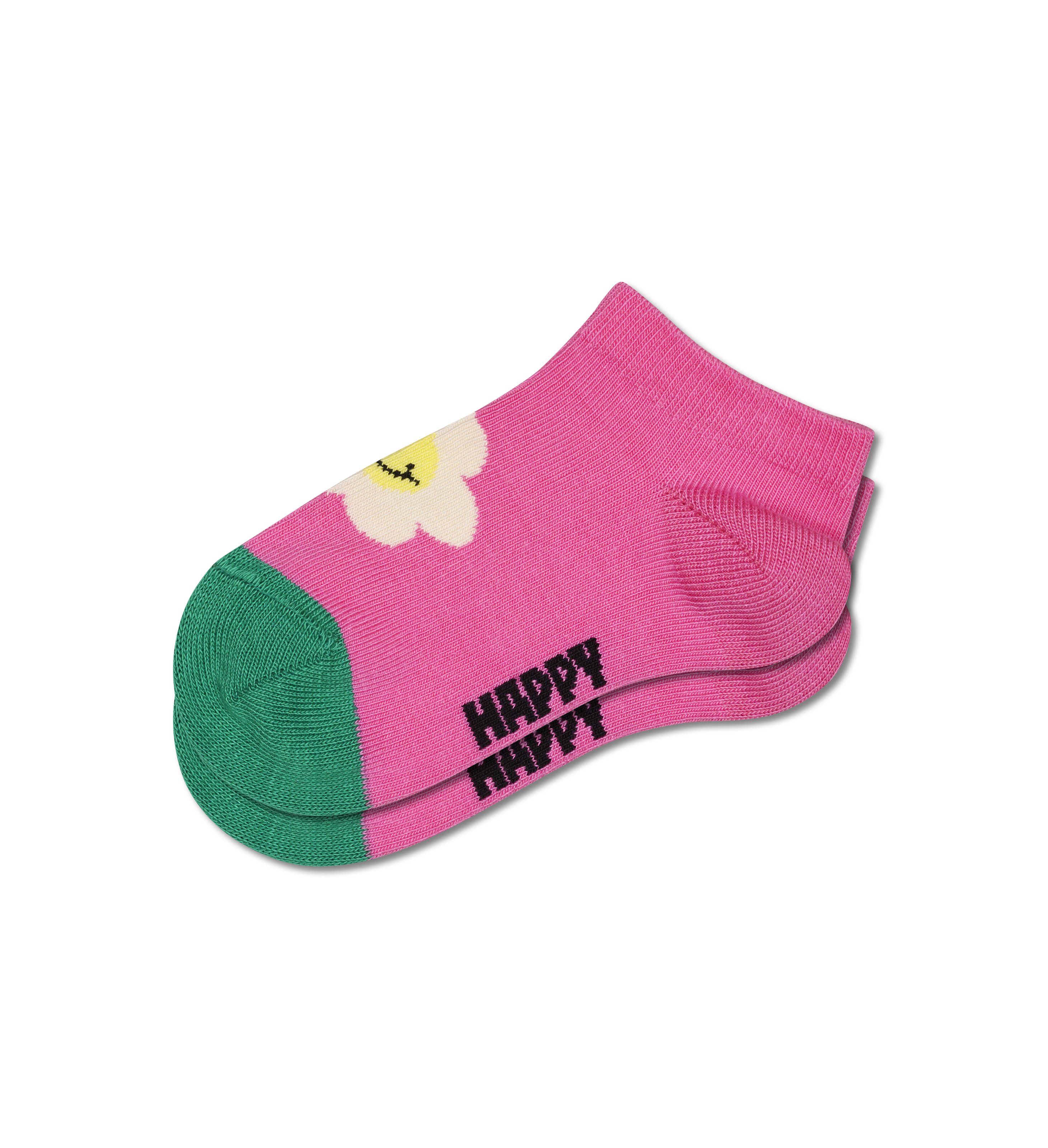 2-Pack Kids Smiling Daisy Low Socks | Happy Socks US