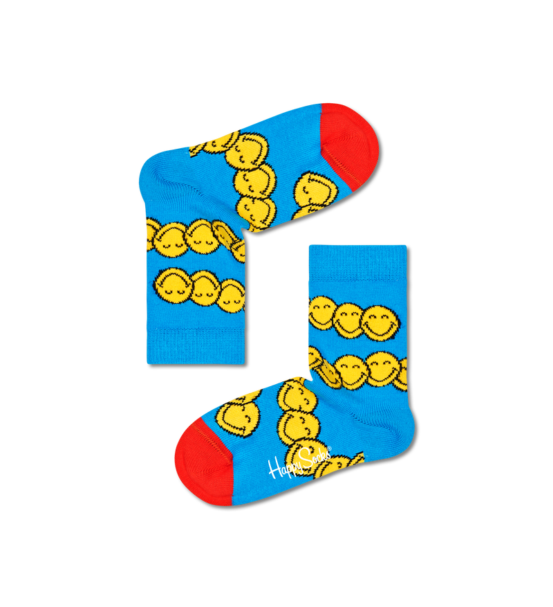 Blue Zen SmileyWorld Sock  | Happy Socks