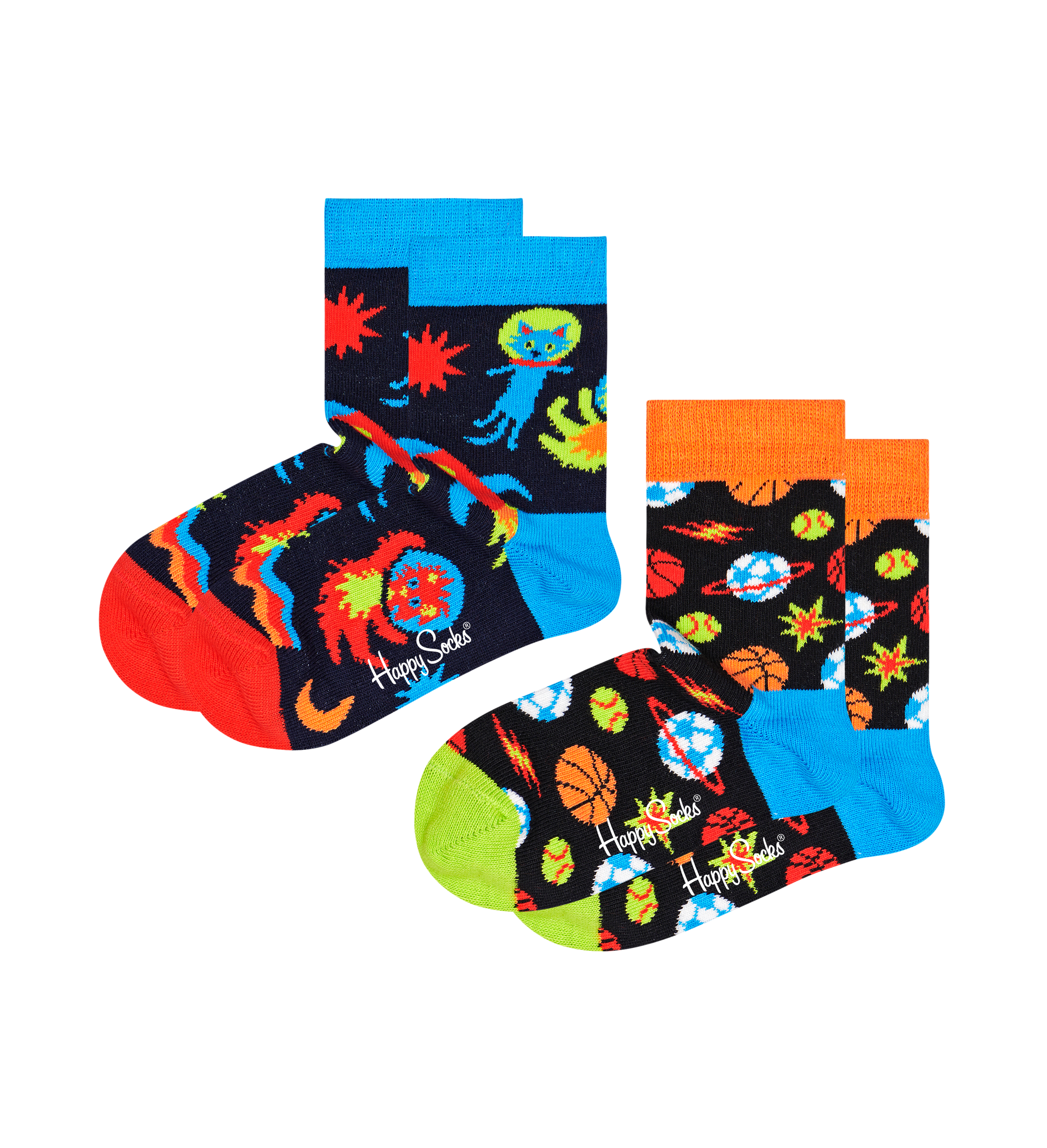 Spacetime Socks Gift Set 2pc | Happy Socks