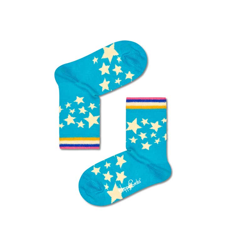Blue Kids Star Socks