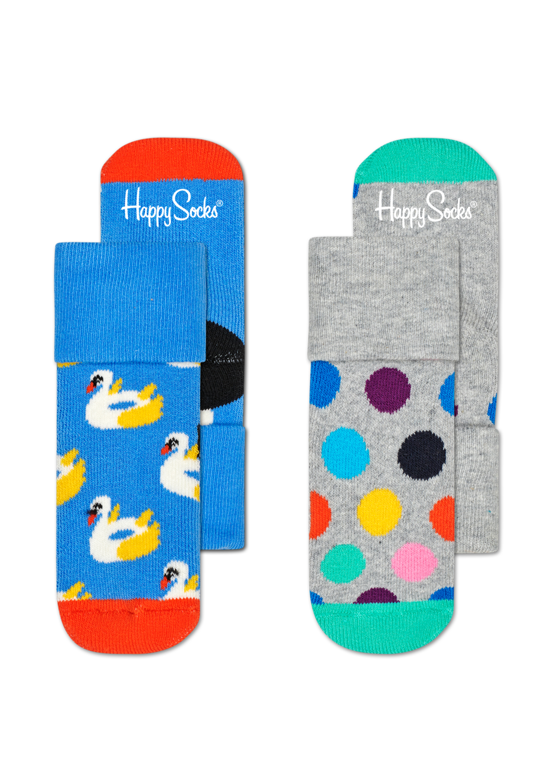 Happy Socks Kids Terry Socks Fruit Mix 2-Pack