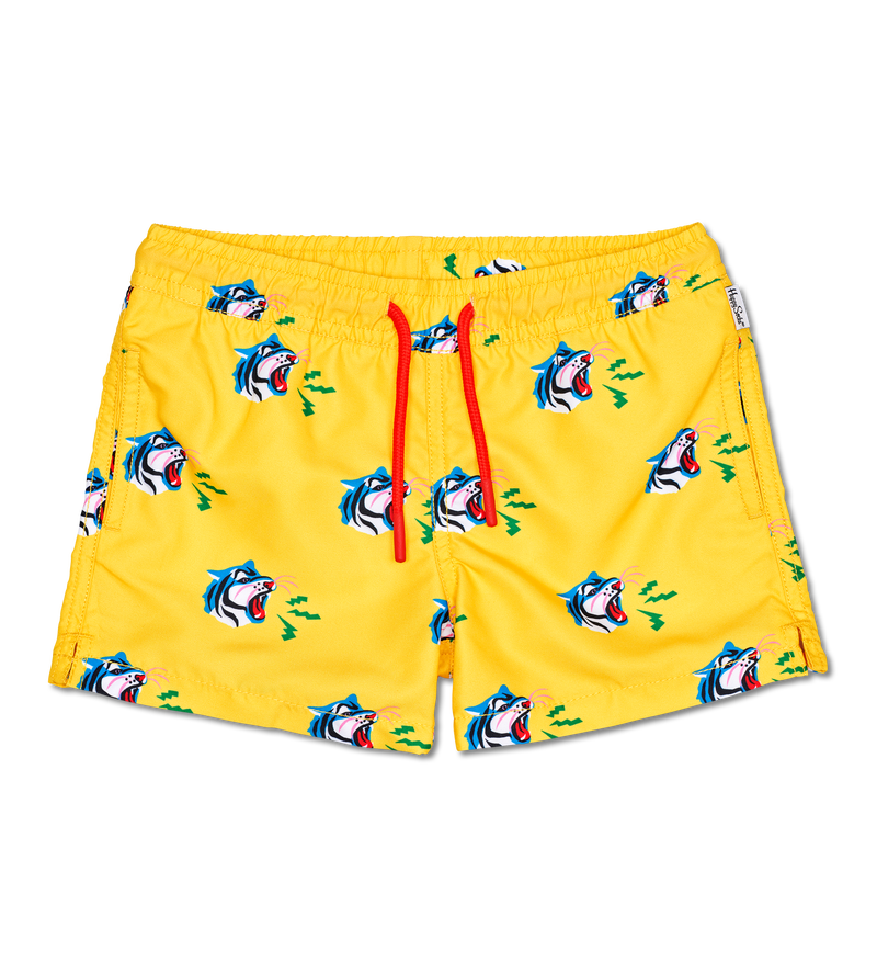 Swim Shorts for Kids: Tiger | Happy Socks