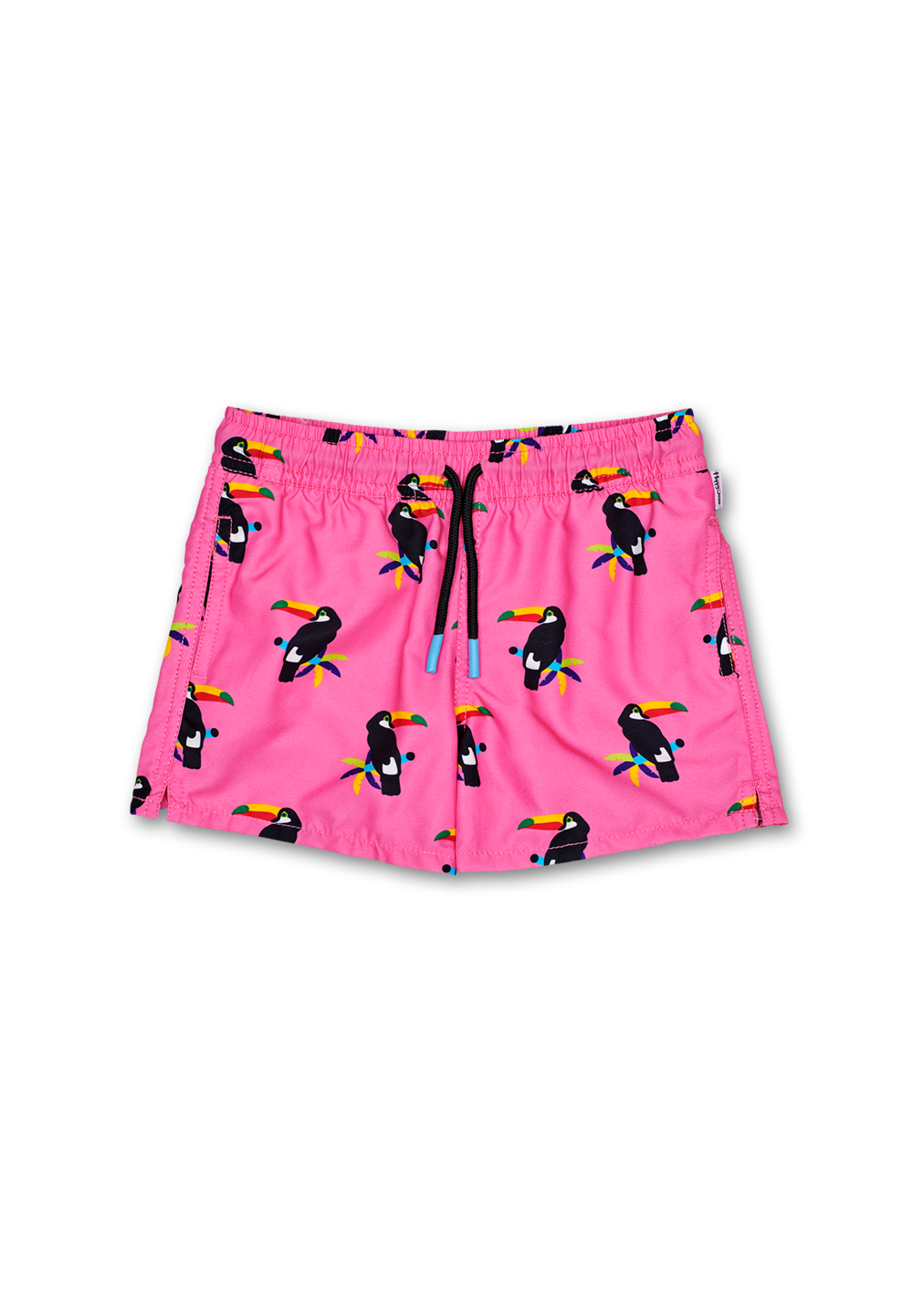 Toucan Swim Shorts, Pink - Kids| Happy Socks