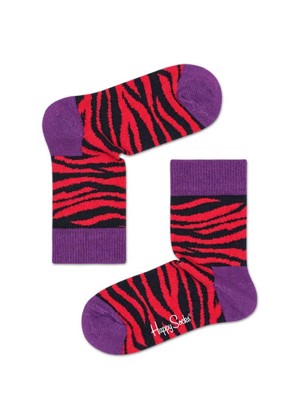 Kids Zebra Sock 1