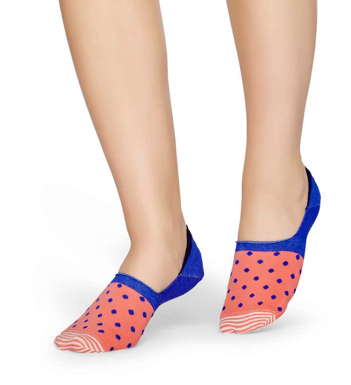 Ladies Dot Liner Sock