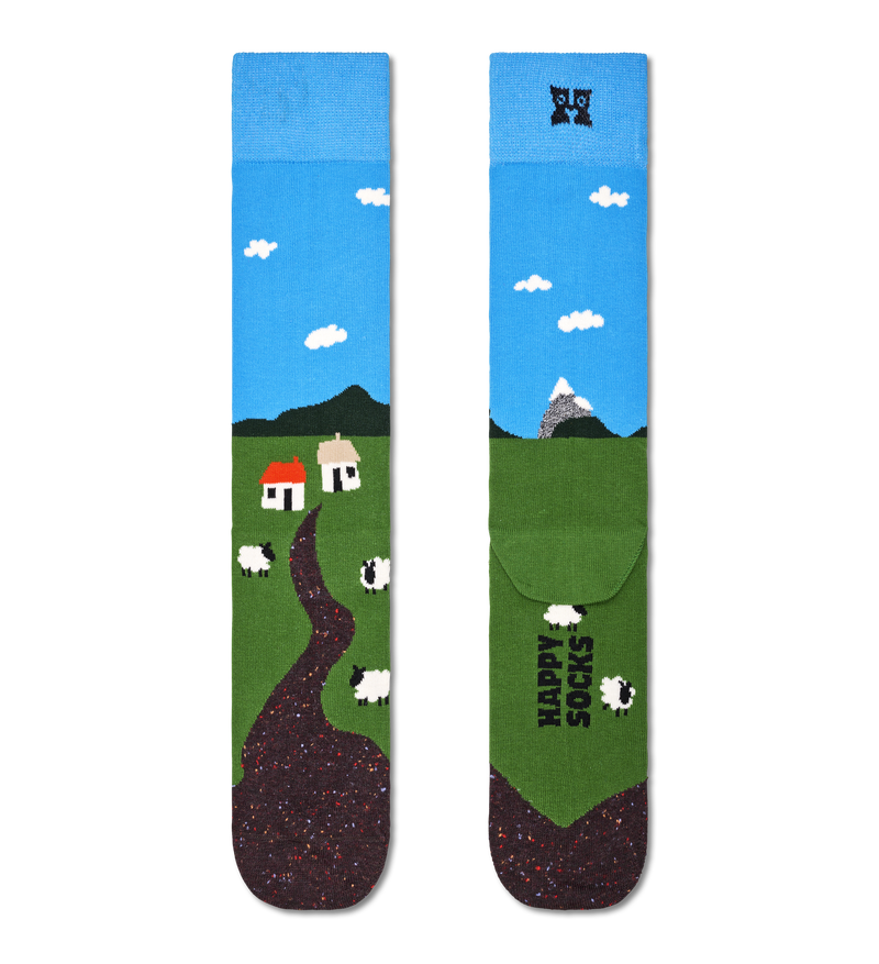 Cozy Little House Sock | Colorful Comfy Socks