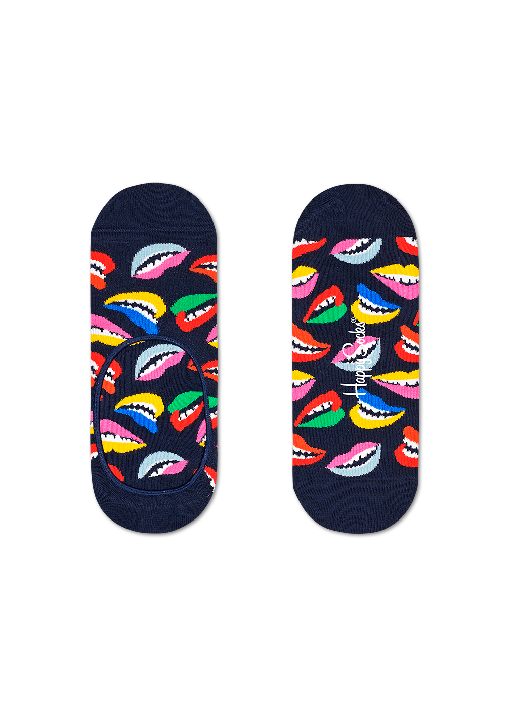 No-show Sock: Lip | Happy Socks