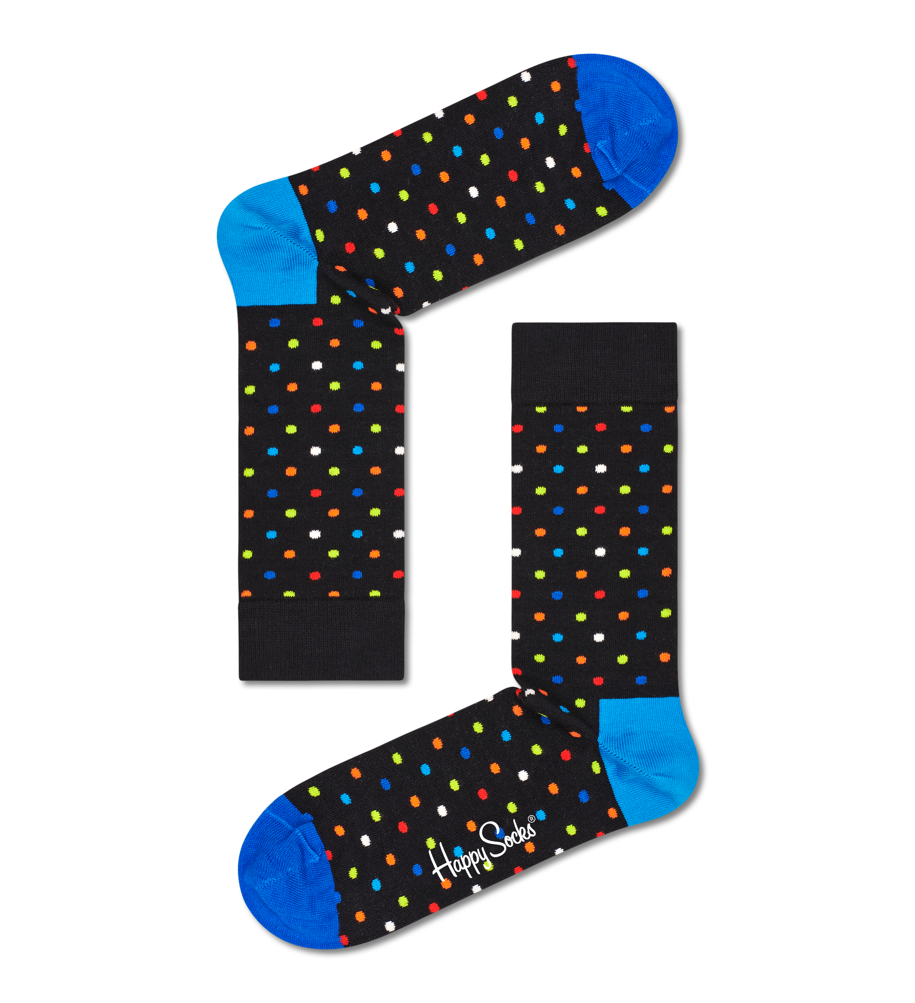 Black Mini Dot Sock | Happy Socks