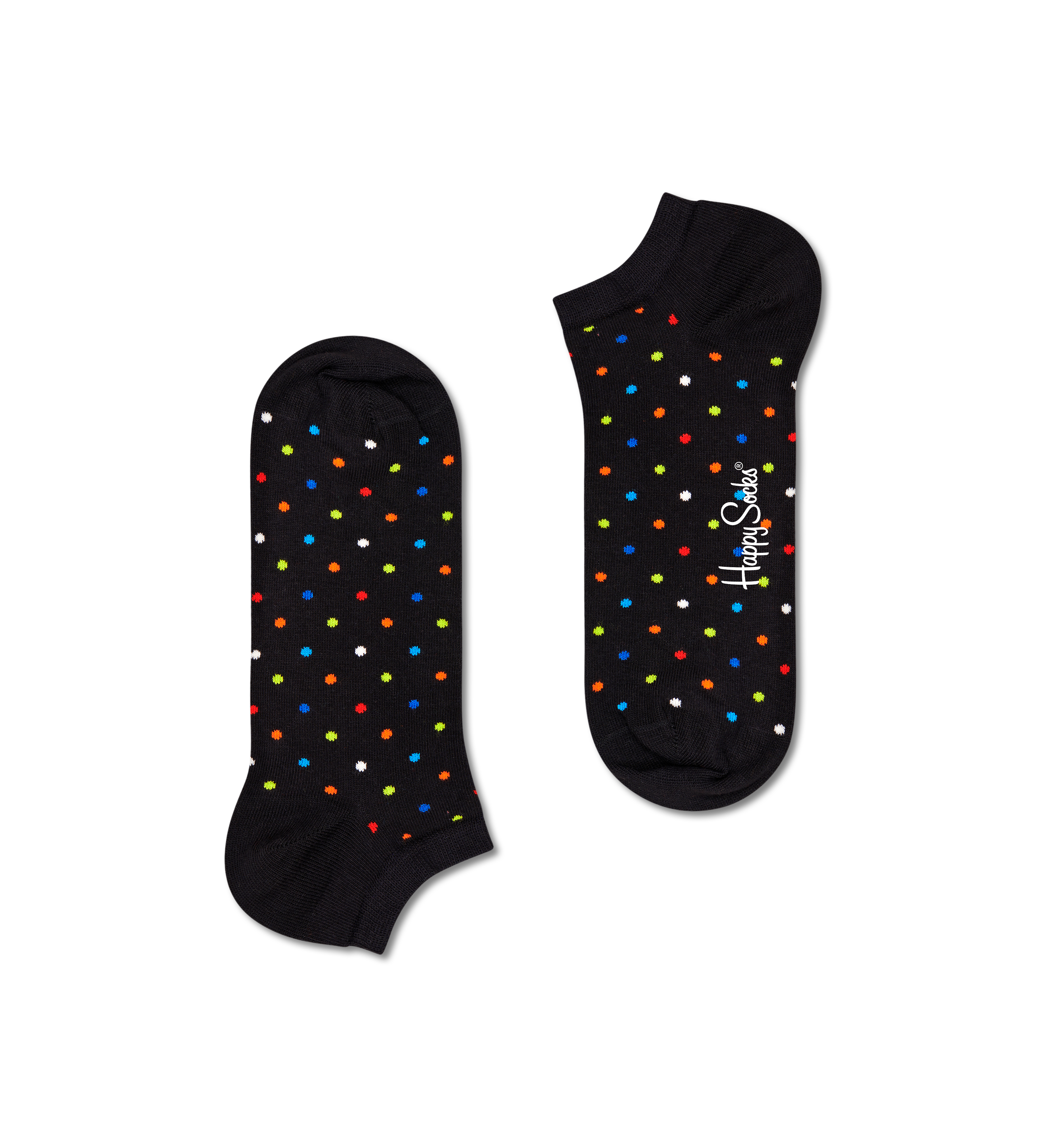 Black Mini Dot Low Sock | Happy Socks