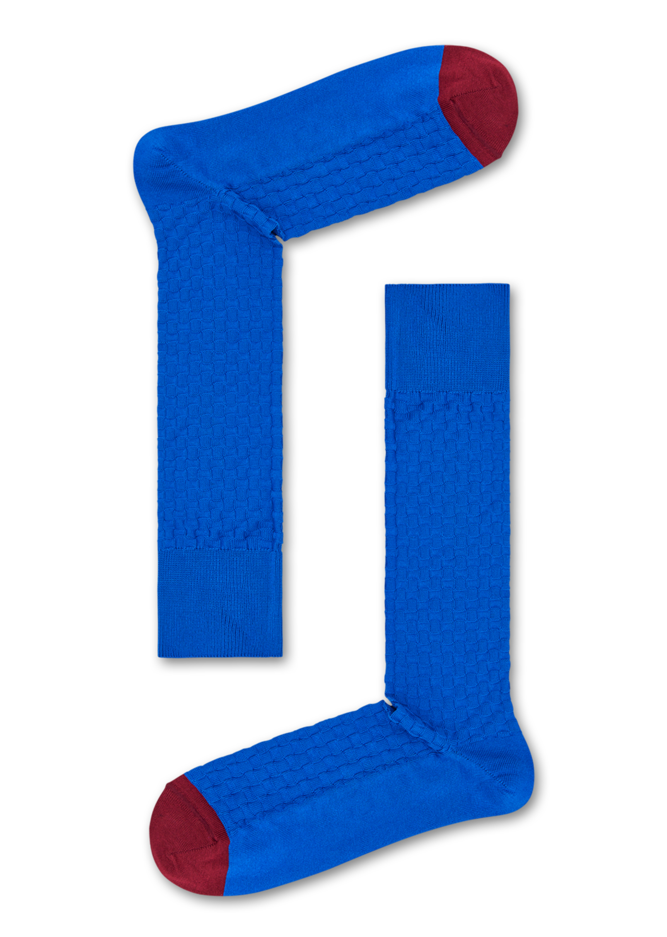Blue suit socks: Moss Knit - DRESSED | Happy Socks