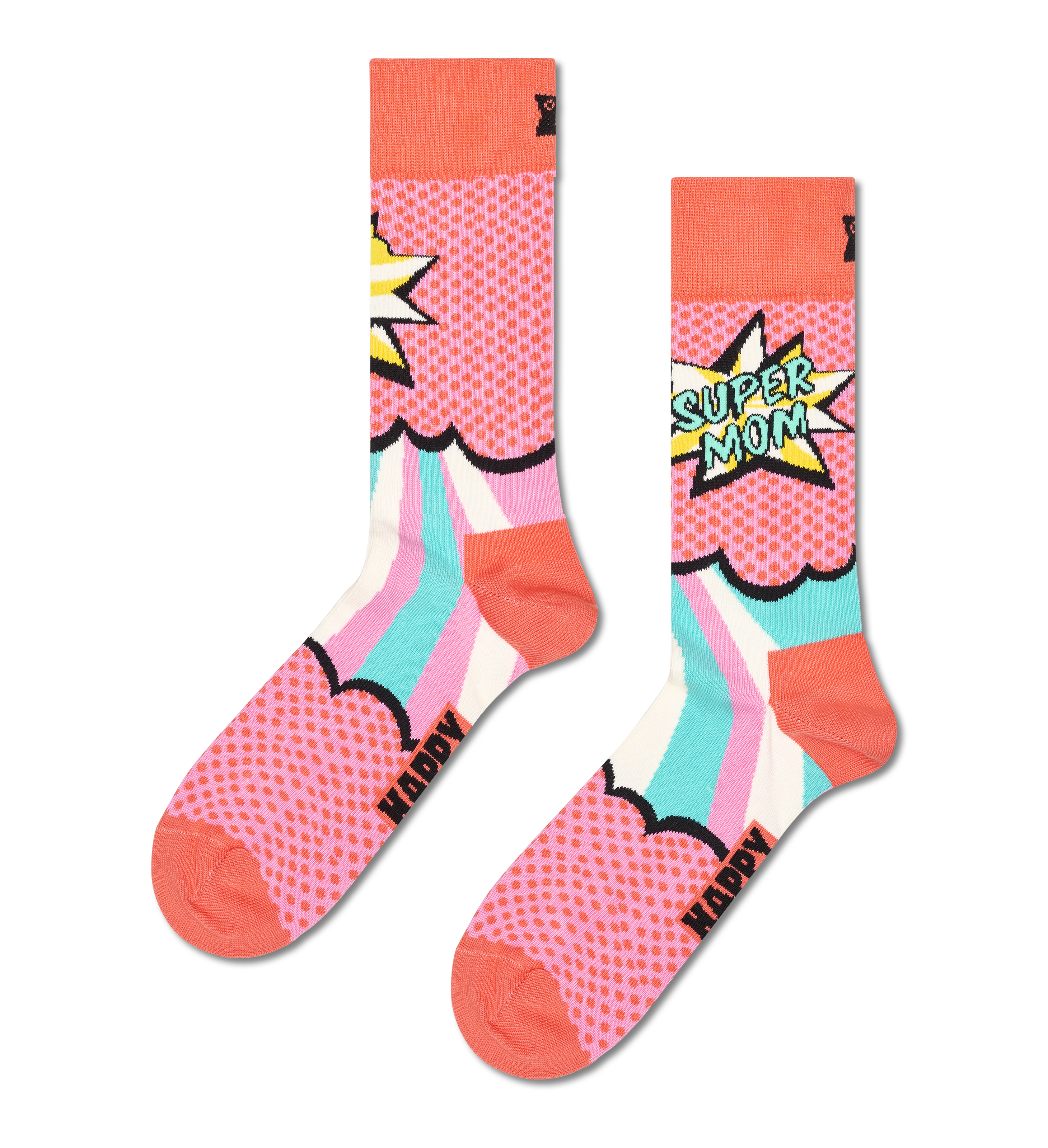 Super Mom Sock | Colorful Gift for Mom