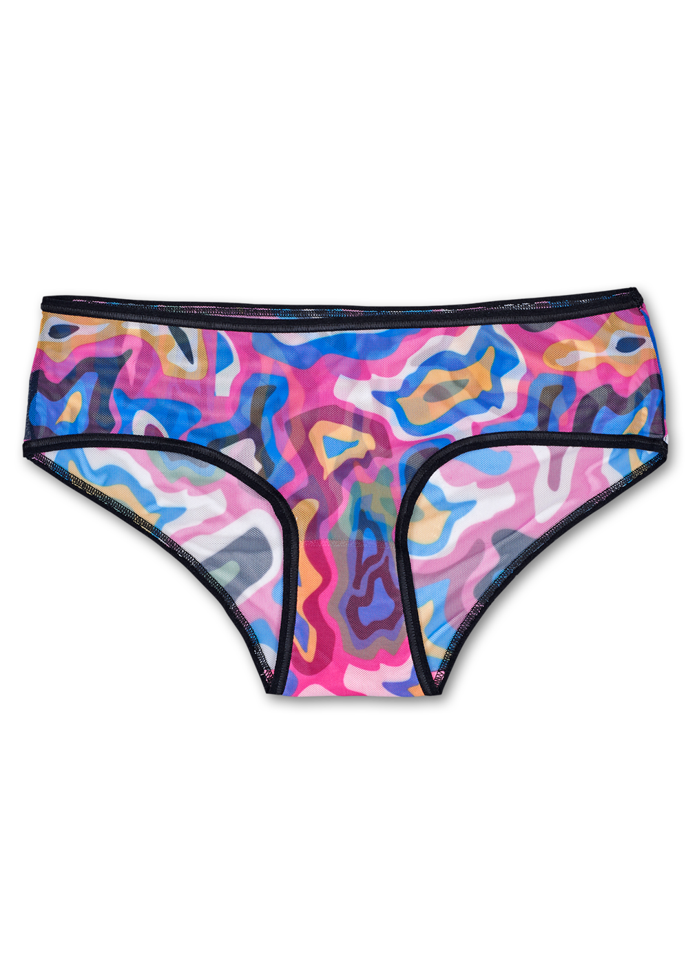 Pink, Blue Women's underwear: MRI Mesh Hipster | Happy Socks
