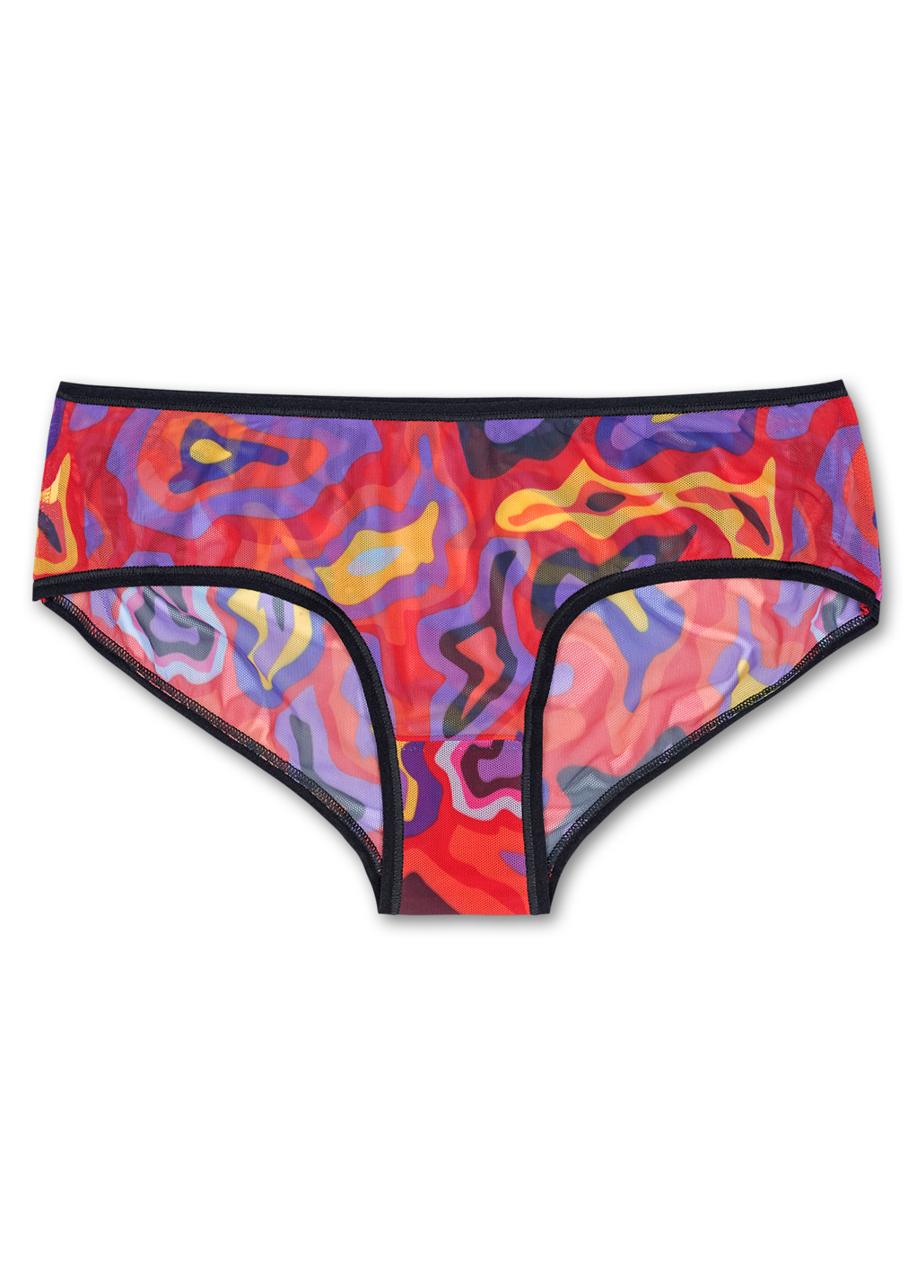 Red Women's underwear: MRI Mesh Hipster | Happy Socks