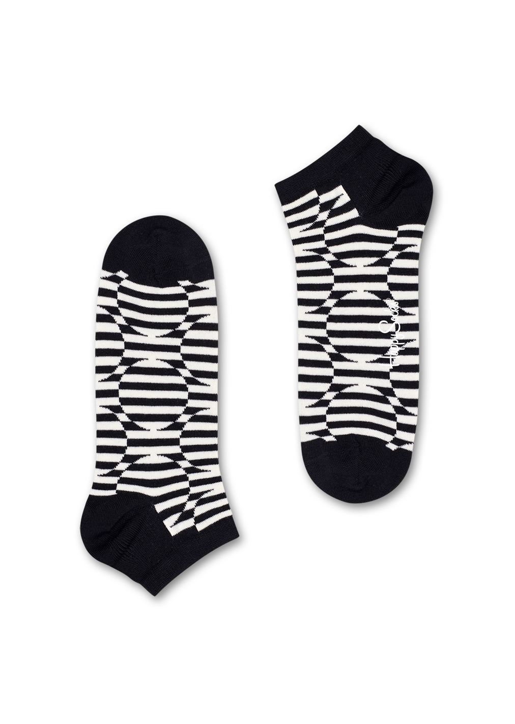 Optic Dot Low Socken, Schwarz | Happy Socks