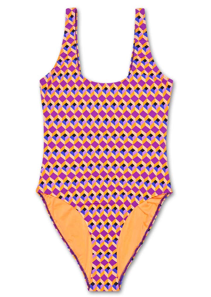 Optic Square Swimsuit