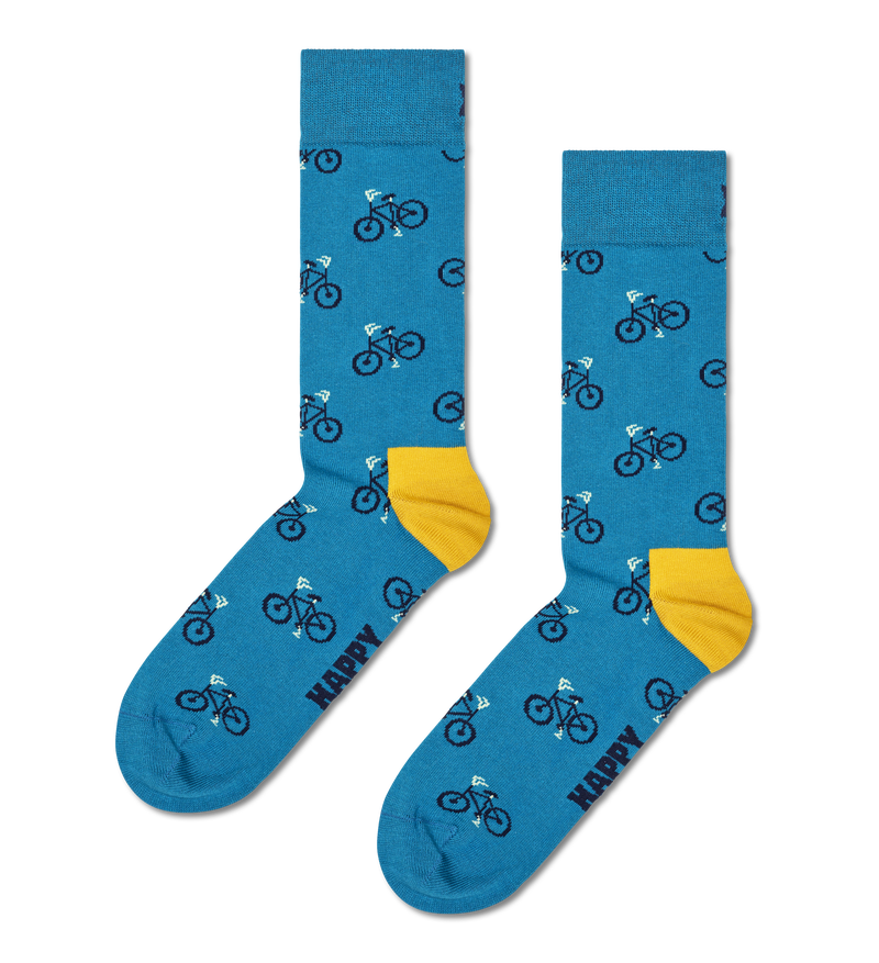 Turquoise Bike Sock | Cycling Socks for Bike Riding