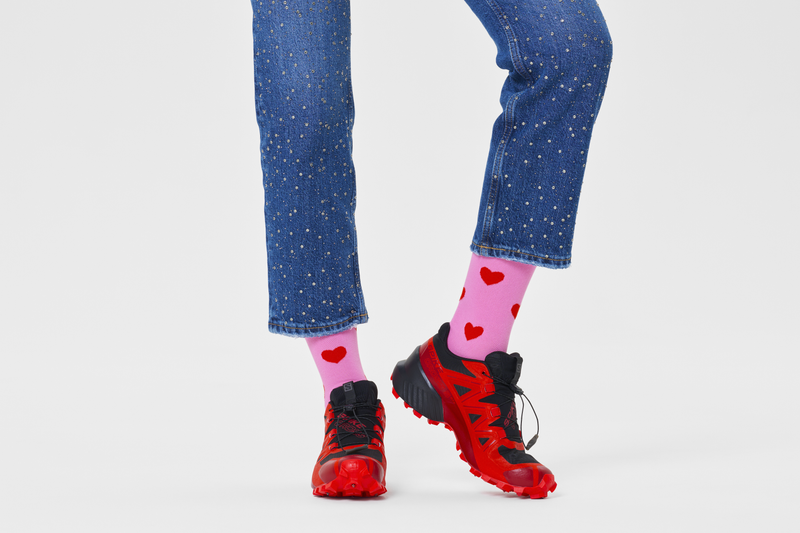 Pink Heart Socks | Unique Valentine's Day Gift Ideas