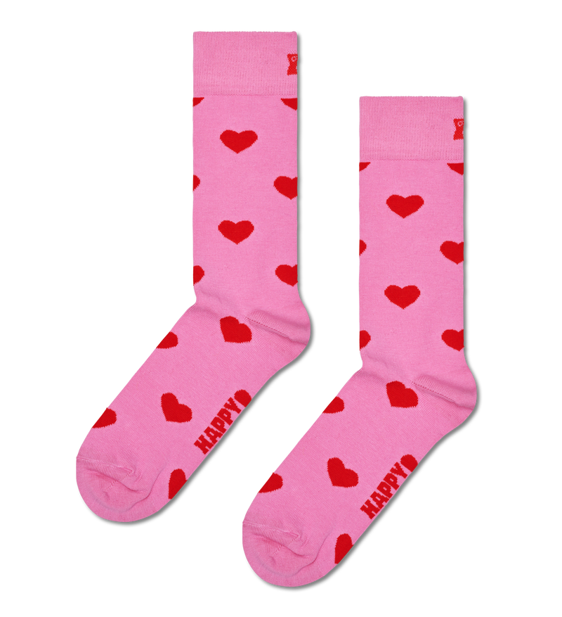 Pink Heart Socks | Unique Valentine's Day Gift Ideas