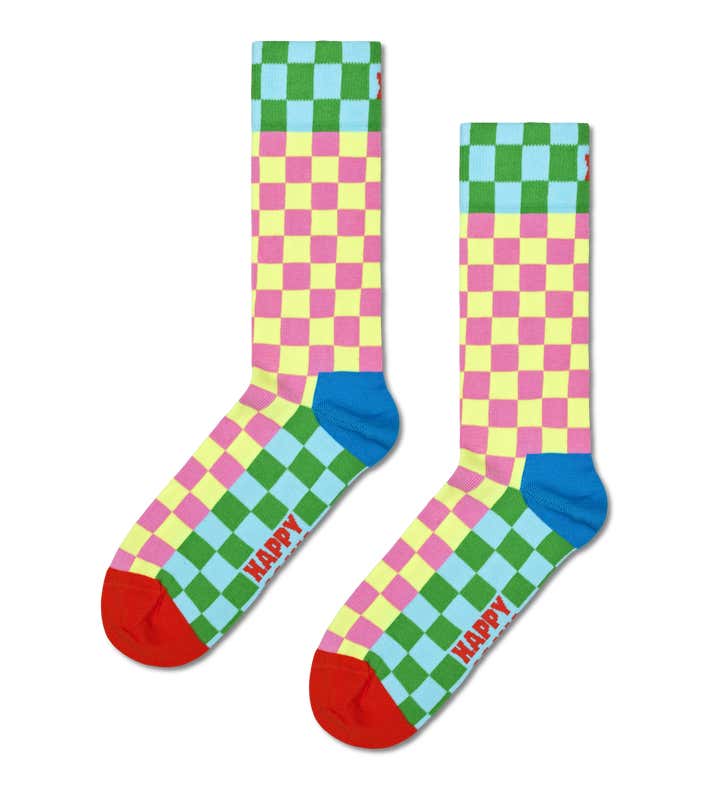 Checkerboard Sock 1