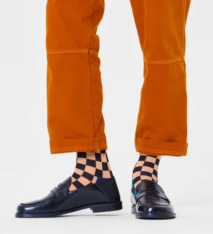 Checkerboard Sock 3