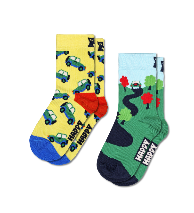 Kids Fun Crew Socks 2-Pack | Into The Wild Kids Clothing