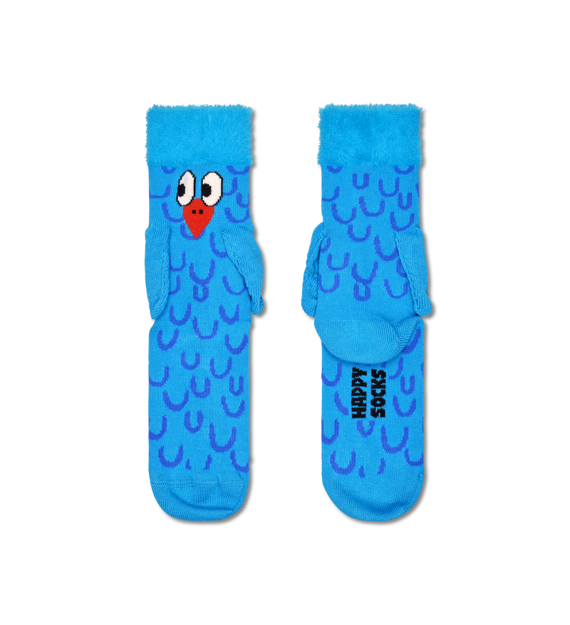 Kids Blue Bird Crew Sock | Fun & Cozy Novelty Socks