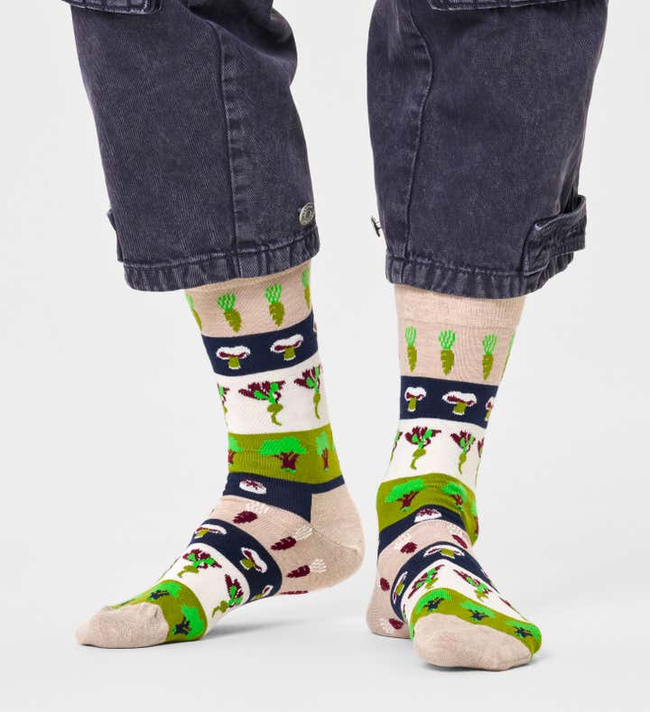 Veggie Stripe Sock 3