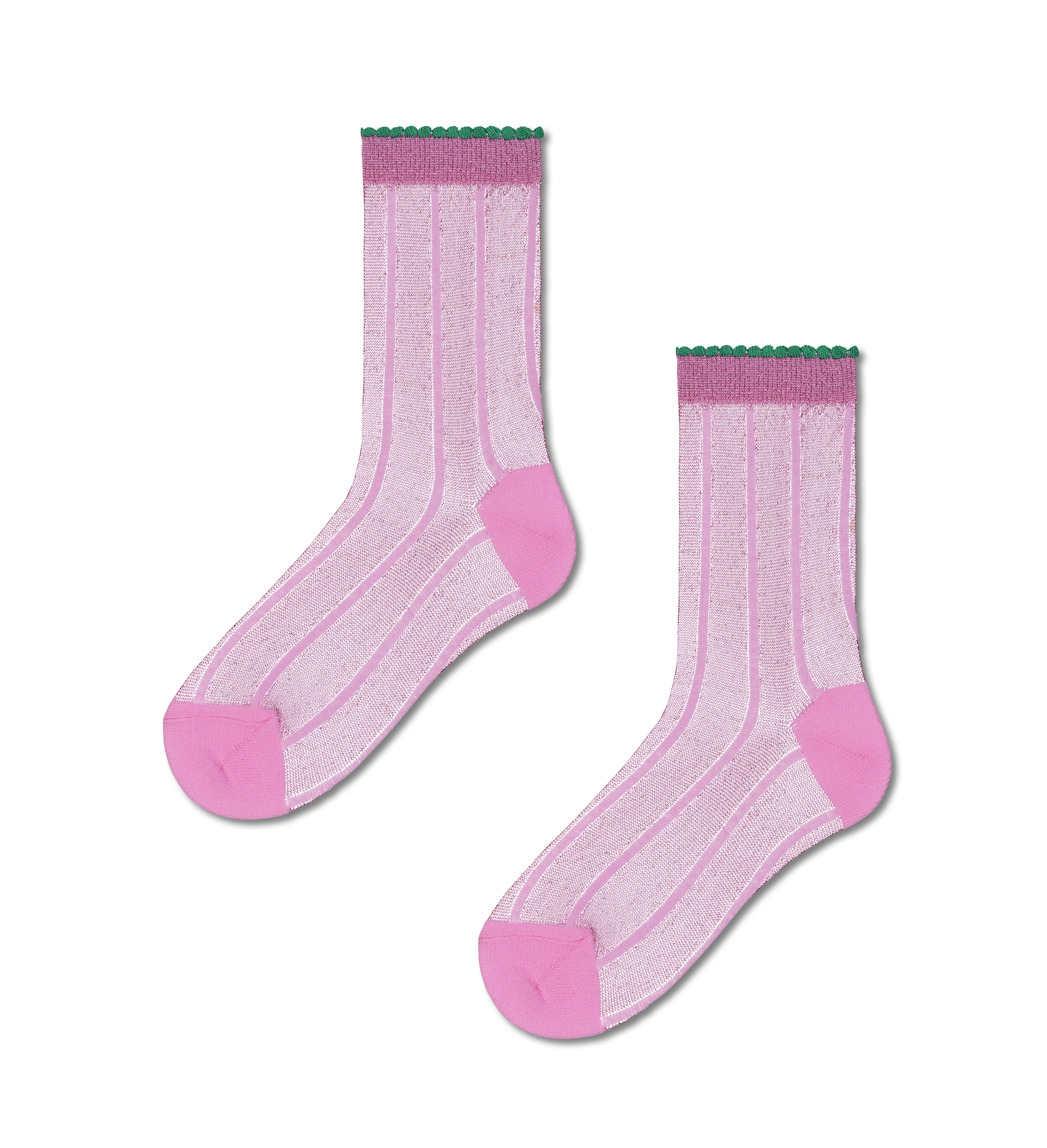 Pink Lilly Ankle Sock