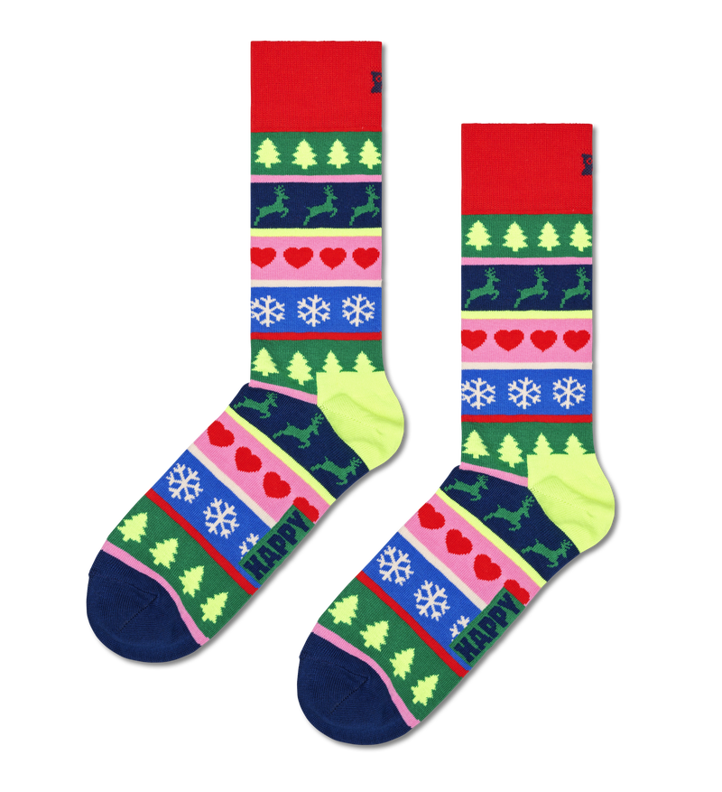 Christmas Crew Sock | Ugly Christmas Socks for Xmas