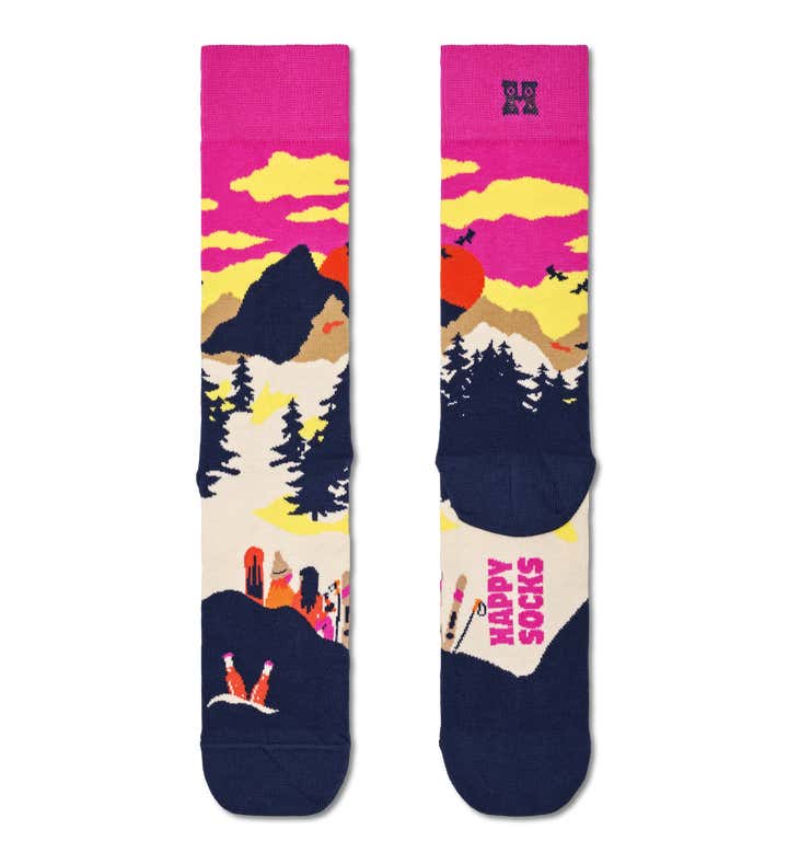Happy Socks BEACH BREAK Calzini Spiaggia Multicolori – Taglia 47-51 – Cotone Morbido E Colorato