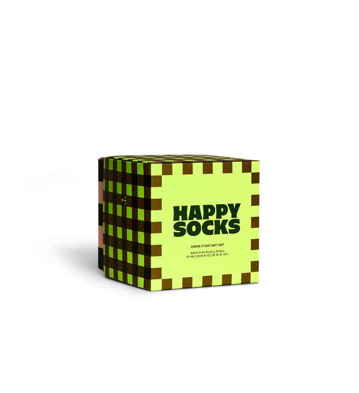 3-Pack Check It Out Socks Gift Set 6