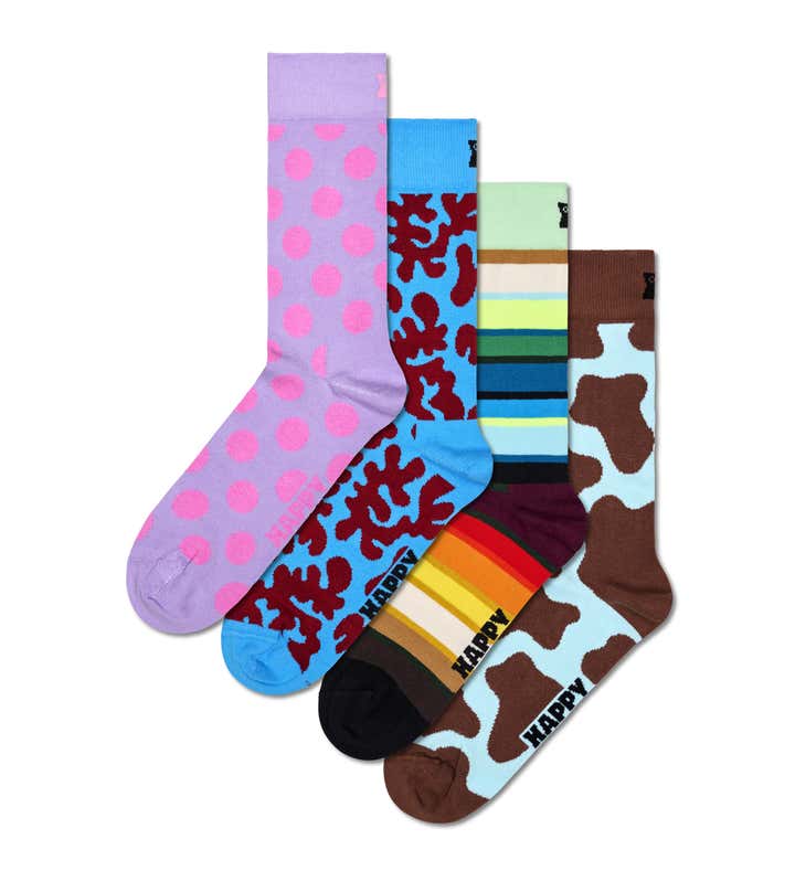 4-Pack Colorburst Socks Gift Set 2