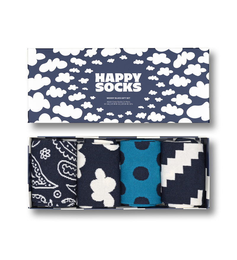 Moody Blues Crew Socks Gift Set | Unique Fun Gift Ideas