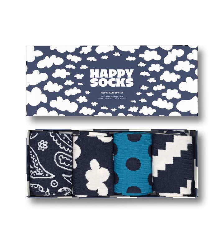 4-Pack Moody Blues Socks Gift Set 1