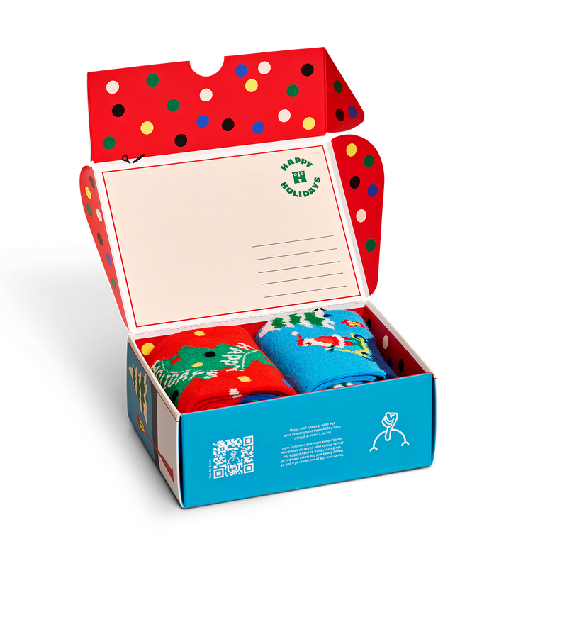 2-Pack Christmas Socks Gift Set | Holiday Gift Idea