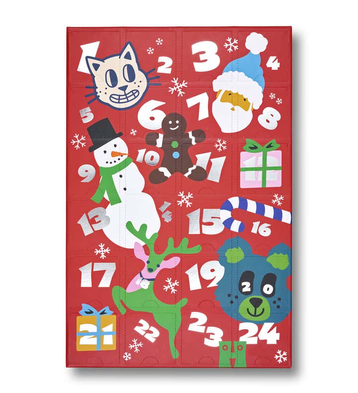 24-Pack Advent Calendar Socks Gift Set 2