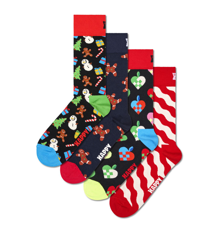 Gingerbread House Socks Gift Set