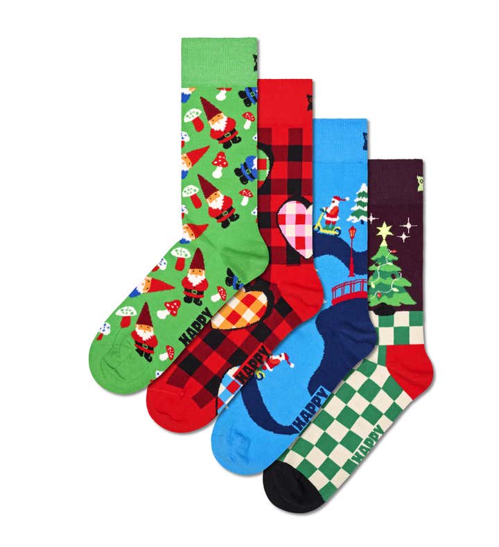 4-Pack Santa's Workshop Socks Gift Set 2