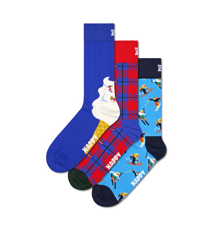 3-Pack Downhill Skiing Socks Gift Set 2