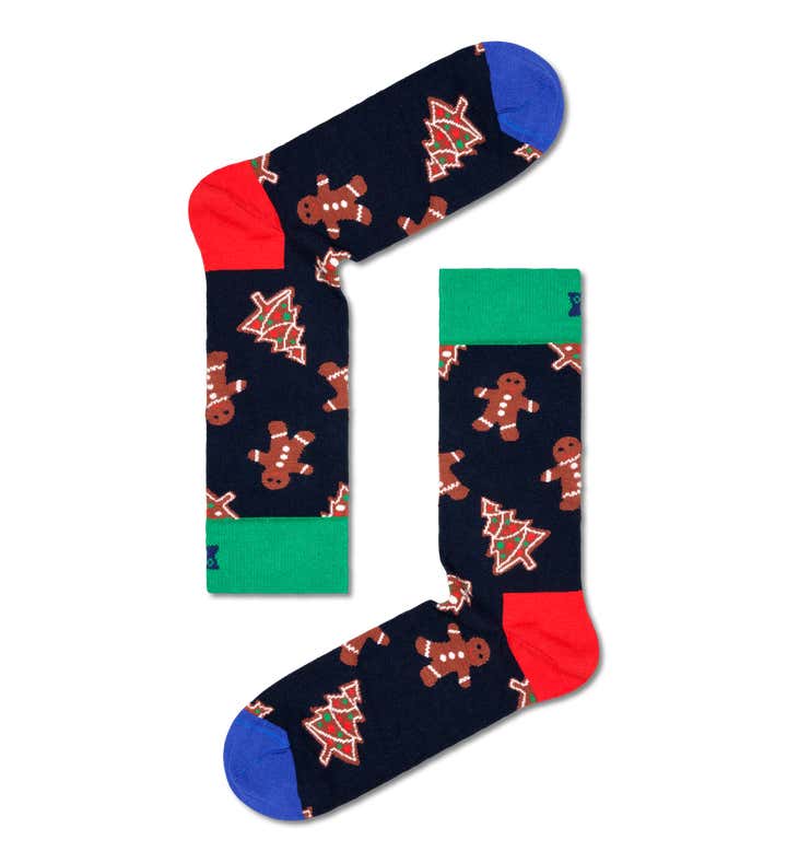 4-Pack Gingerbread Socks Gift Set 3