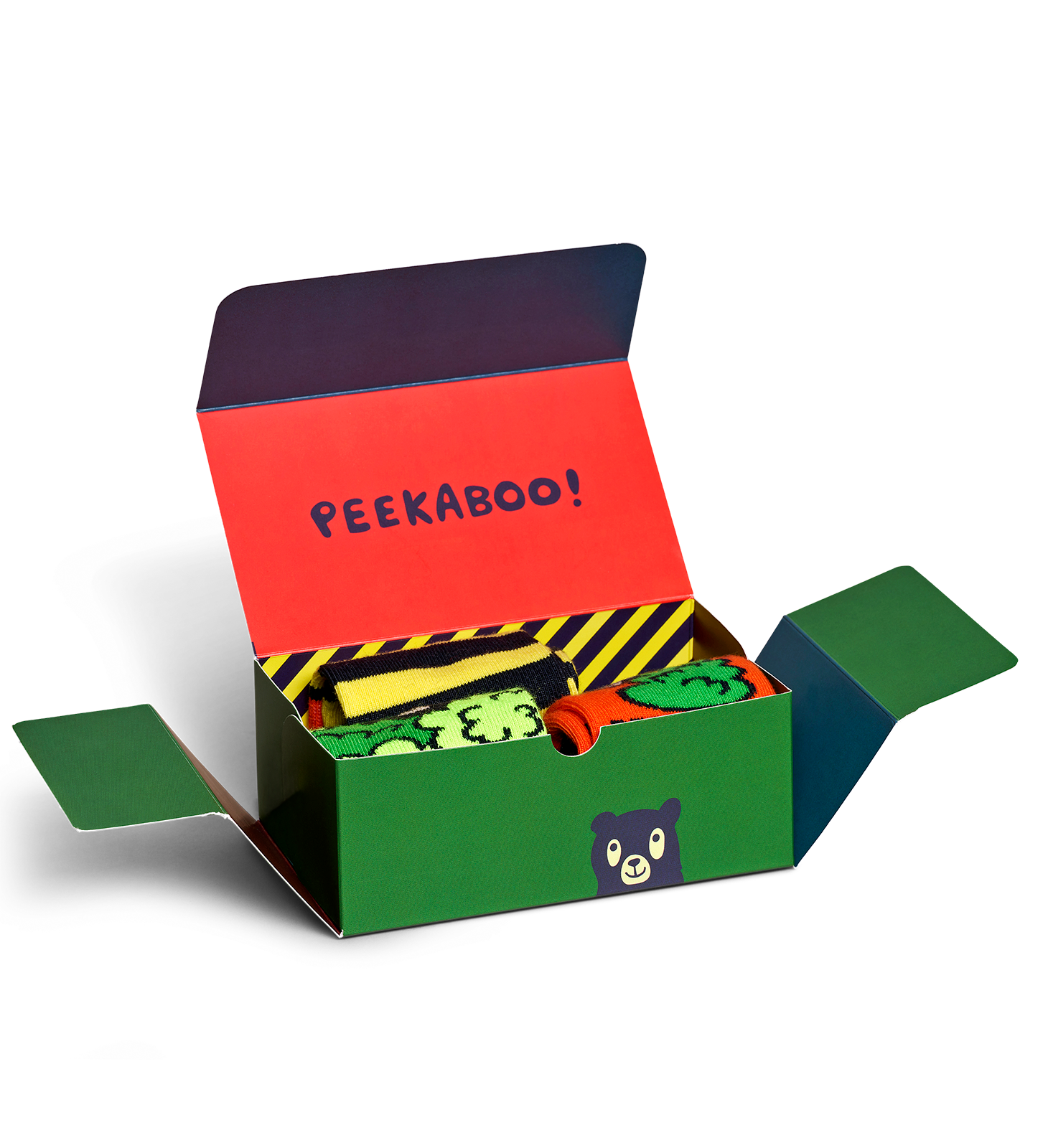 3-Pack Kids Peek-A-Boo Crew Gift Set