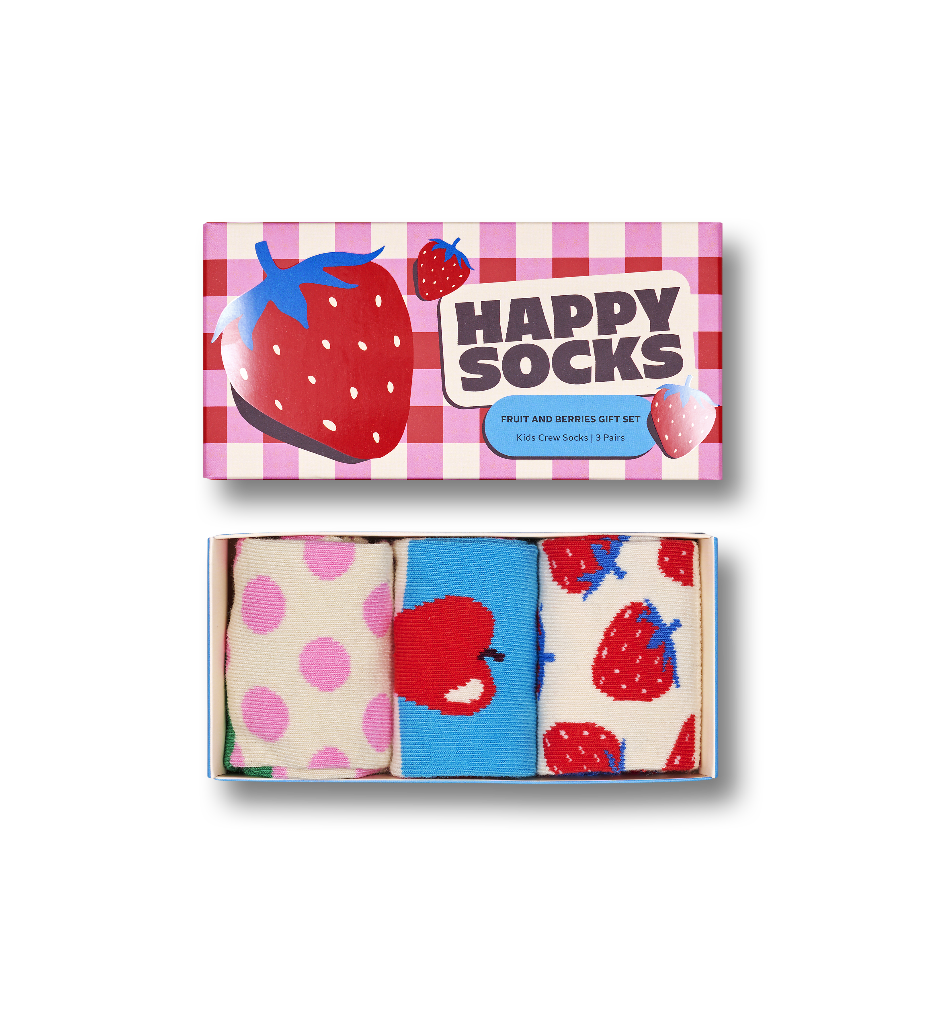 3-Pack Kids Fruits & Berries Crew Gift Set