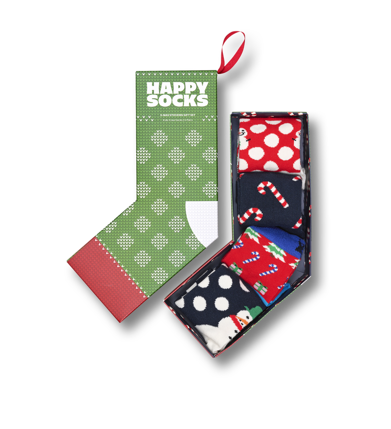 Kids Christmas Stocking Socks Gift Set