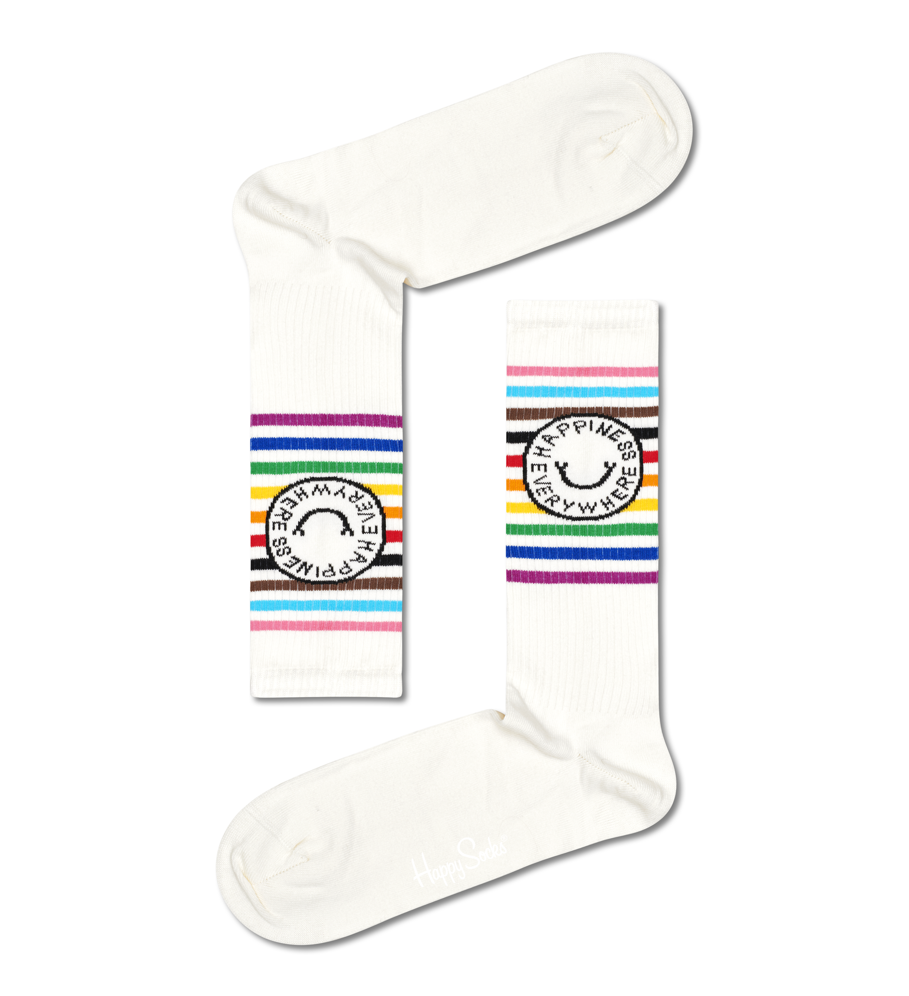 Pride Happiness Crew Sock