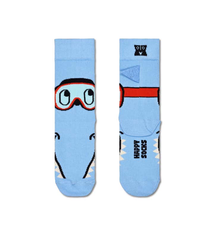 Chaussettes hautes enfant Happy Socks KROK01-6000 Bleu