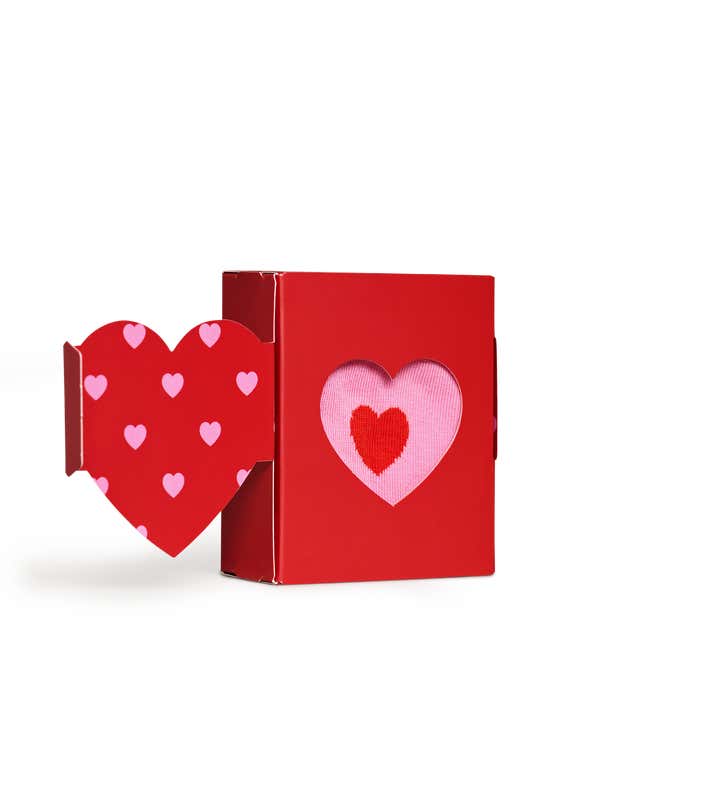 1-Pack Heart Sock Gift Set