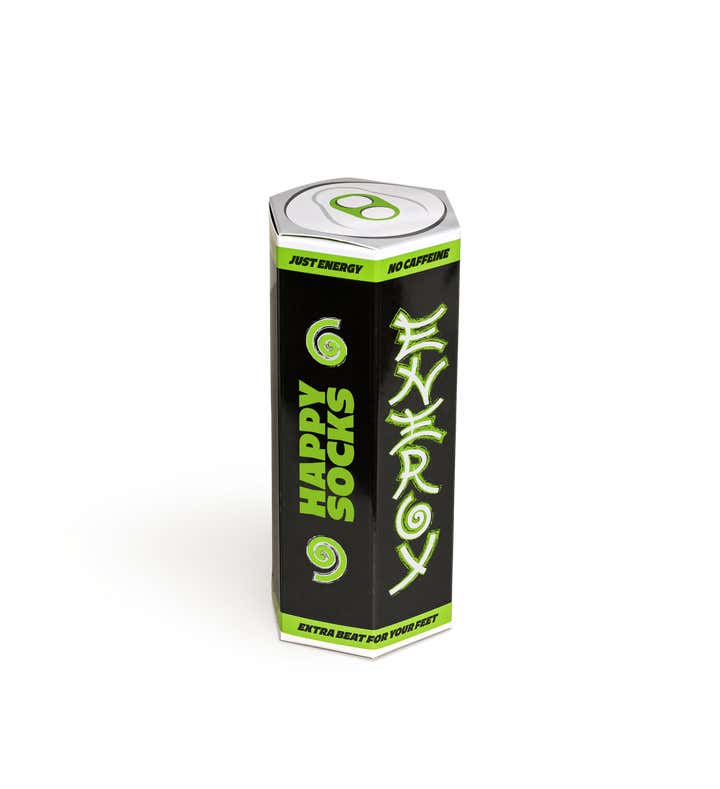 2-Pack Energy Drink Socks Gift Set