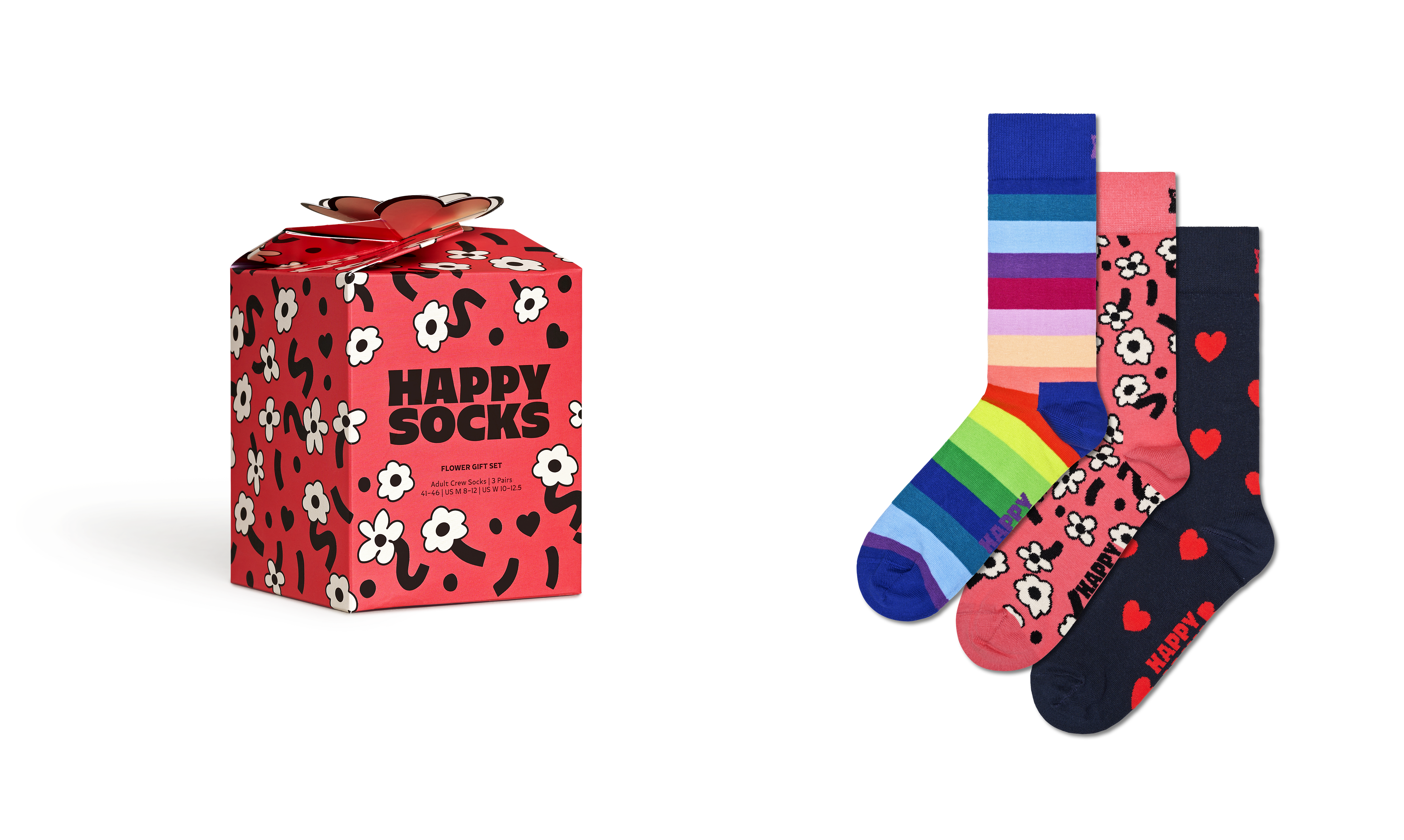 Happy socks Calcetines 3-Pack Classic Multi-Color Set Azul