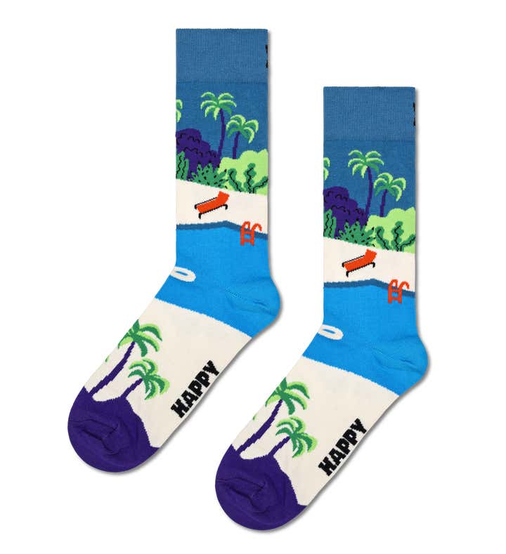 4-Pack Pool Party Sock Gift Sest 3