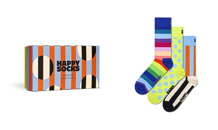 3-Pack Multicolor Socks Gift Set 6